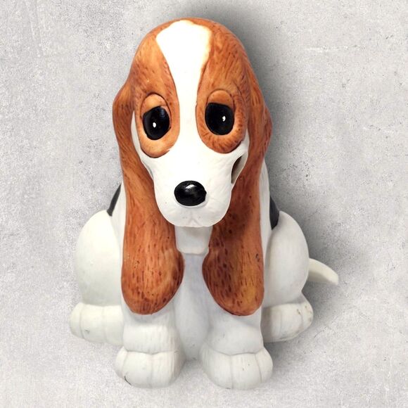 Vintage Fitz & Floyd Dog Desk Notepad Holder Ceramic 1990s Office Decor Japan - Picture 3 of 10